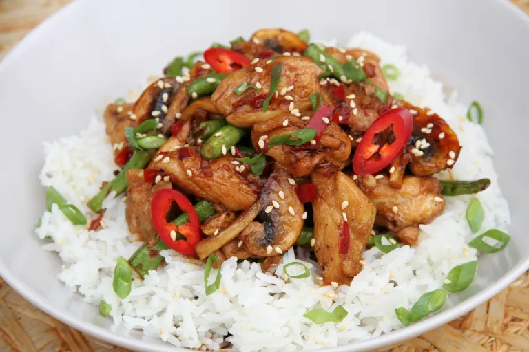 Spicy Kylling wok