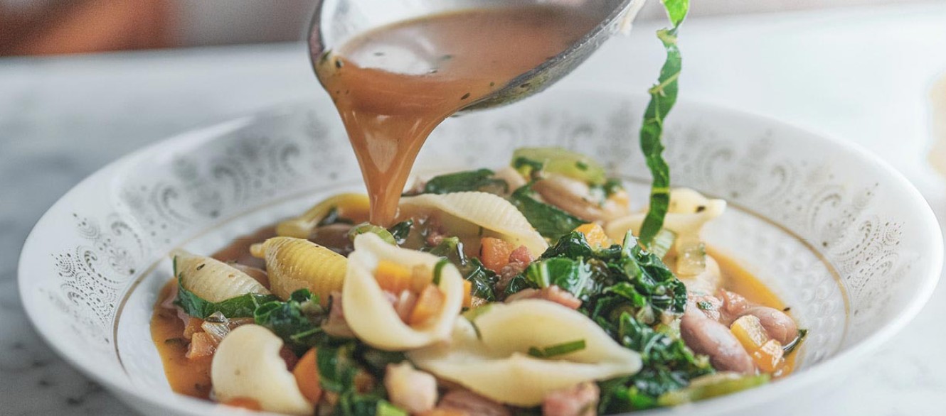 Minestrone suppe