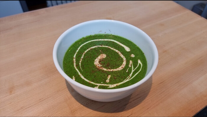 Spinat & Potet suppe