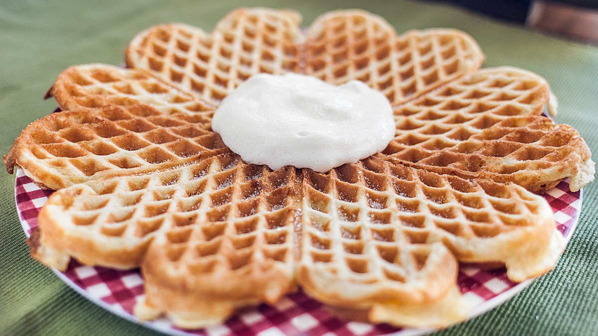 Vaniljevafler