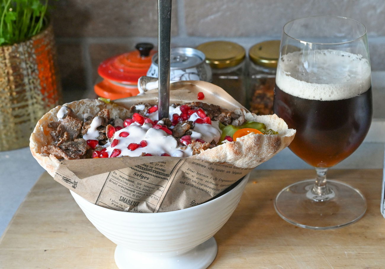 Reinsdyrs kebab
