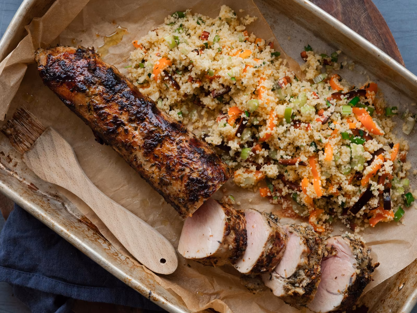 Svinefilet med Couscous